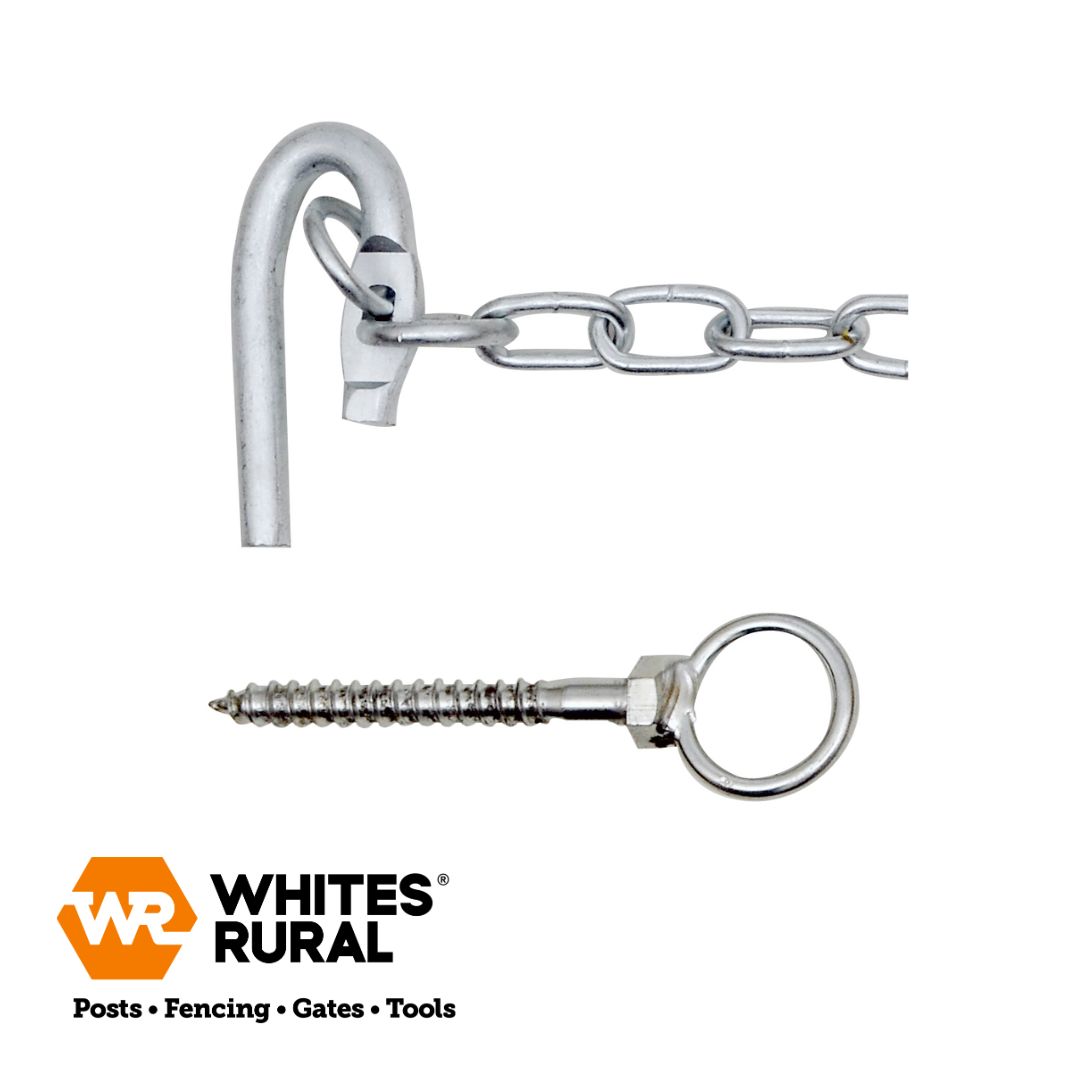 Whites Drop Latch Gate Fitting Set